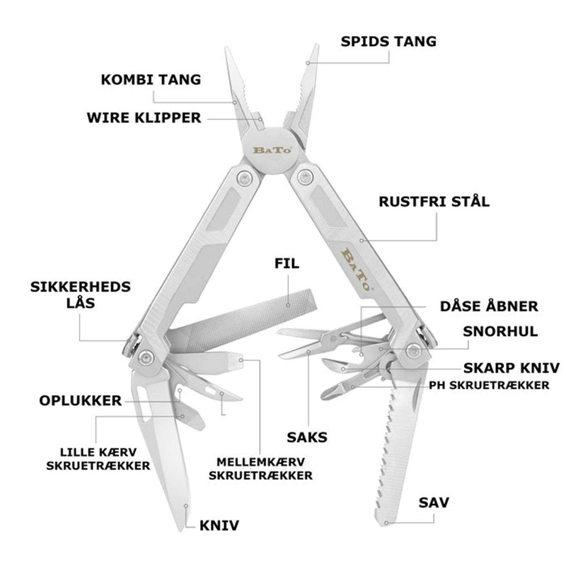BATO Multitool SUPER 15