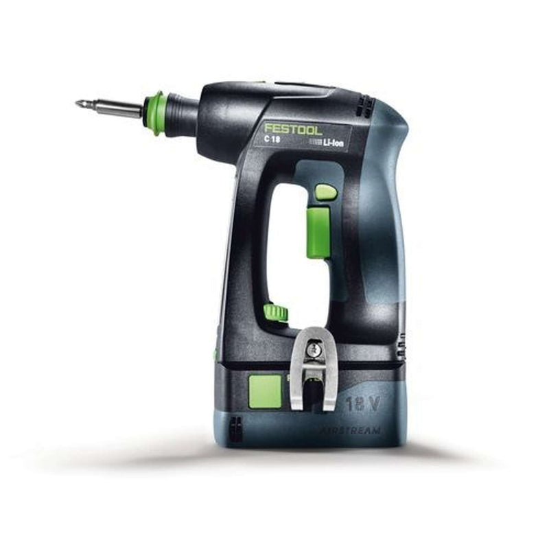 FESTOOL Akku bore-/skruemaskine C 18 Li 4,0-Set