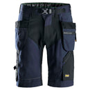 SNICKERS Shorts FlexiWork med hylsterlommer 6904 navy/sort