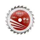 NORSE Rundsavsklinge Carpenter 165×1,7×20mm Z24