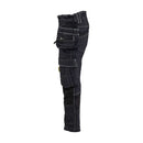 BLÅKLÄDER Håndværkerbukser X1900 med stretch til børn Marineblå/Sort 5225