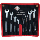 BATO Kombisæt Ringgaffelnøgler / Ringskraldenøgler 8 dele 25910