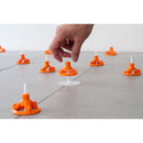 TEBO Niveauskrue op til 12 mm 1mm 250 stk