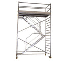 Custers trappetårn 130x305cm 6,5m arb. Højde