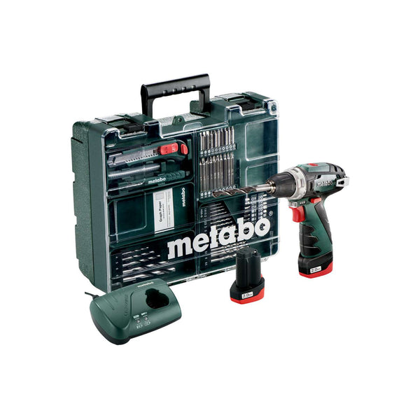 METABO AKKU SKRUEMASKINE BS BASIC MOBILE WORKSHOP 2X2,0 POWERMAXX