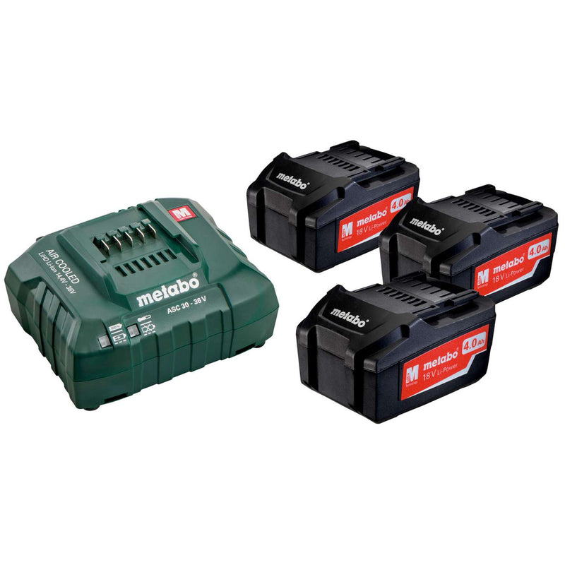 METABO BASIC-SET 18 3X4,0 ASC 30-36