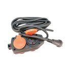 GRIPO Kabelsæt neopren 5m med jord og 4x220V udtag