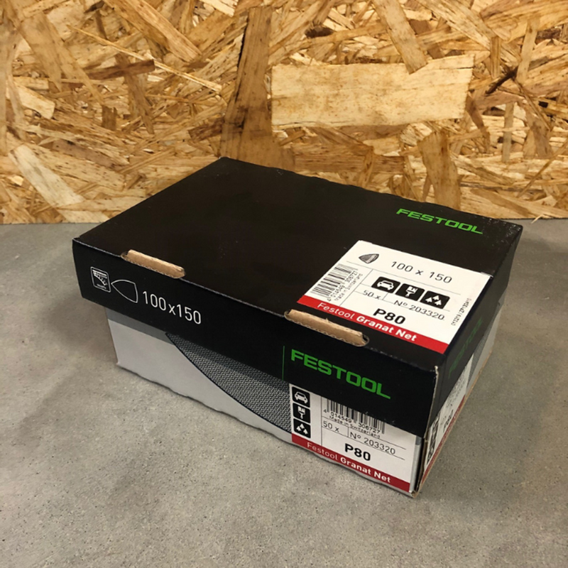 FESTOOL Slibenet STF DELTA P80 GR NET/50