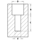 CMT Trinforsænker HM 5/15mm Kolbe 10