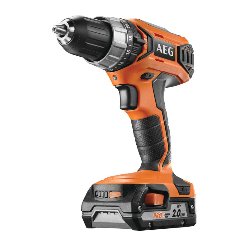 AEG akku boremaskine med slag 18V BSB18G3 LI-202C