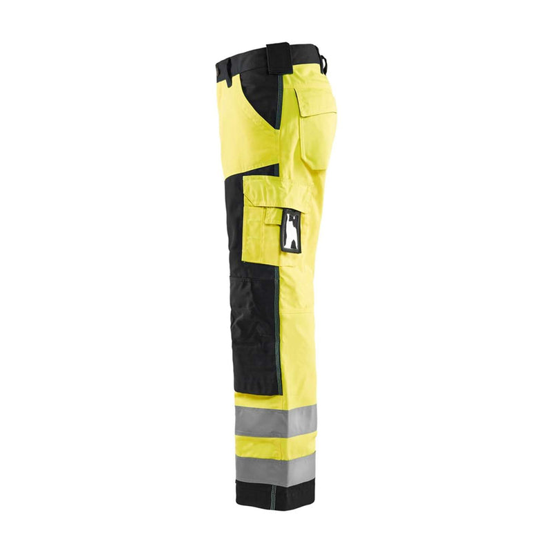 BLÅKLÄDER arbejdsbuks Hi-Vis gul/sort 1566