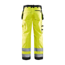 BLÅKLÄDER håndværkerbuks Hi-Vis gul/sort 1568