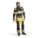 BLÅKLÄDER håndværkerbuks Hi-Vis gul/sort 1568