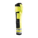 BLÅKLÄDER håndværkerbuks Hi-Vis gul/sort 1568