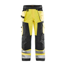 BLÅKLÄDER håndværkerbuks Hi-Vis gul/sort 1568
