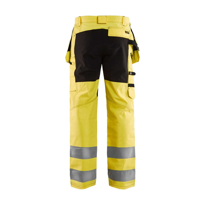 BLÅKLÄDER håndværkerbuks Hi-Vis gul/sort 1552