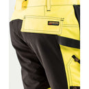 BLÅKLÄDER håndværkerbuks Hi-Vis gul/sort 1552