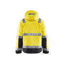 BLÅKLÄDER vinterjakke Hi-Vis gul/sort 4870