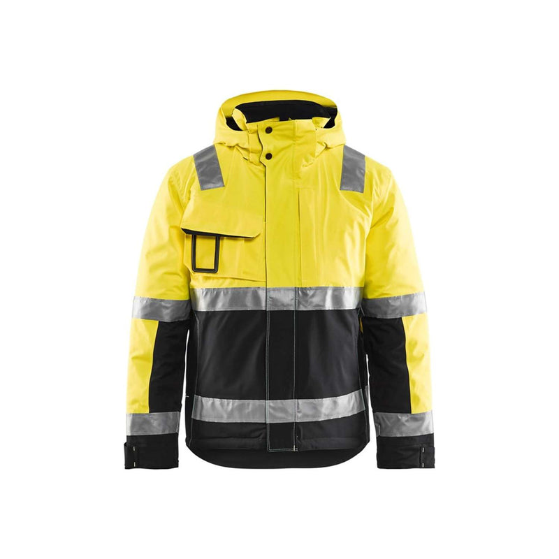 BLÅKLÄDER vinterjakke Hi-Vis gul/sort 4870