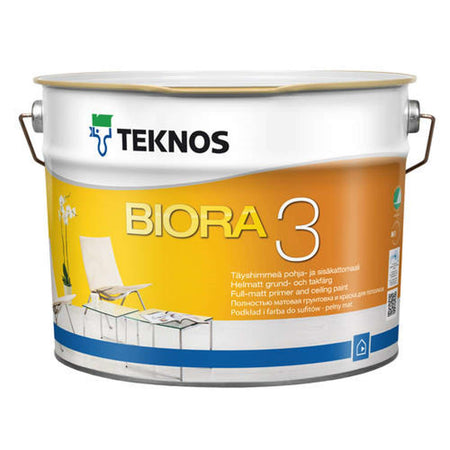 TEKNOS loftsmaling Biora 3 hvid 9L