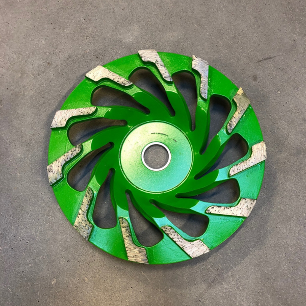 VD diamantslibekop 150mm SPIRAL