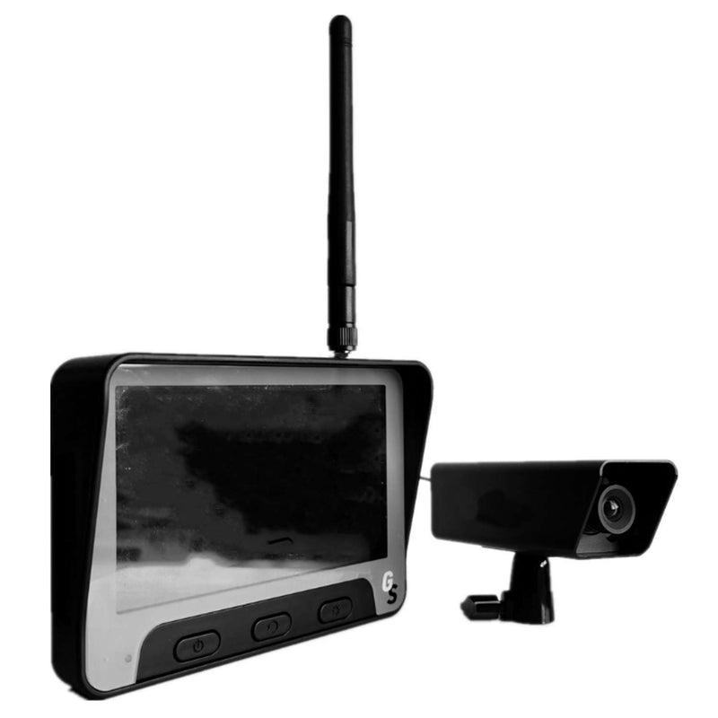 Easy Clean Kamera + monitor 7x5cm med optagefunktion