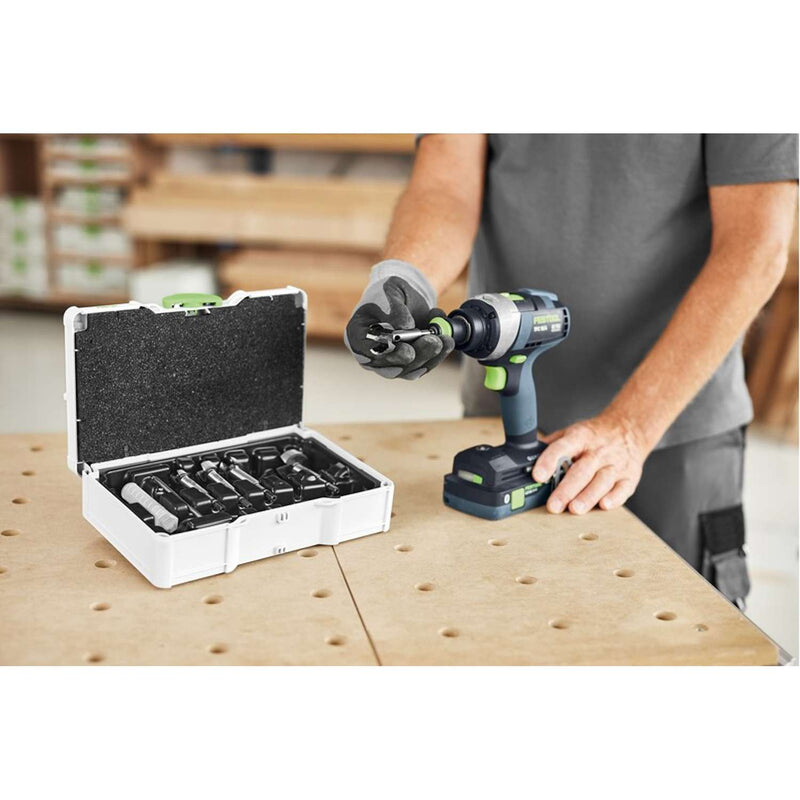 FESTOOL Forstnerborsæt SYS3 S 76-FB CE-SORT/5