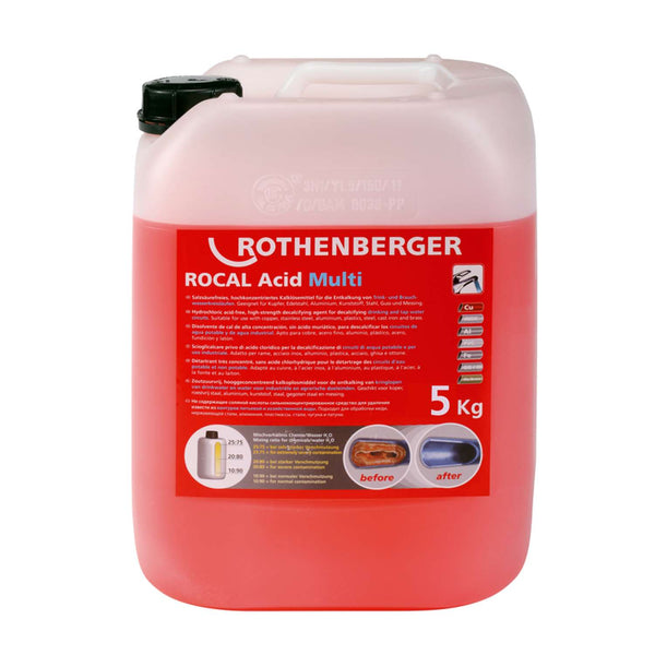 ROTHENBERGER udsyringsvæske ROCAL ACID MULTI 5l