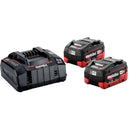 METABO Batterisæt BASIC-SET 18 2X5,5 LIHD ASC 145