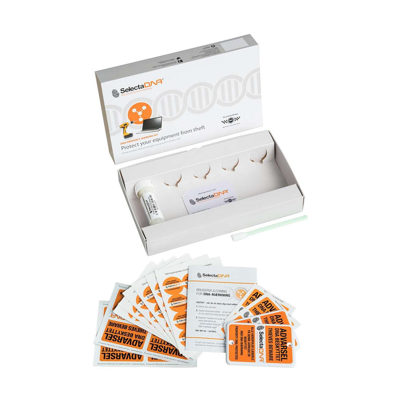 SelectaDNA Erhvervs Kit 100 mærkninger DNA-mærkning