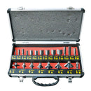 Toolster Overfræsesæt med 21 stk. K8