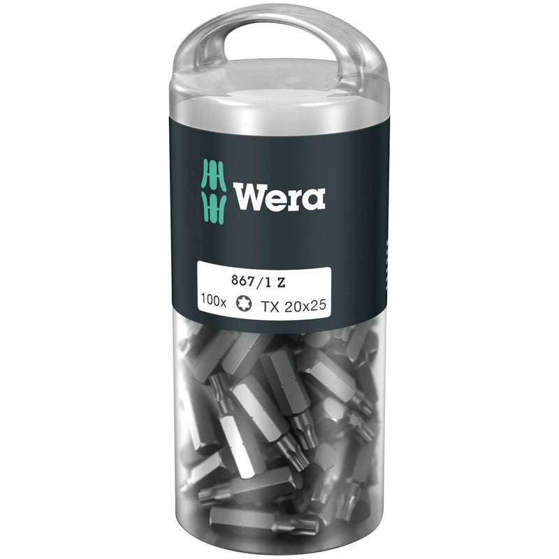 Wera bits Torx 867/1 25mm 100stk