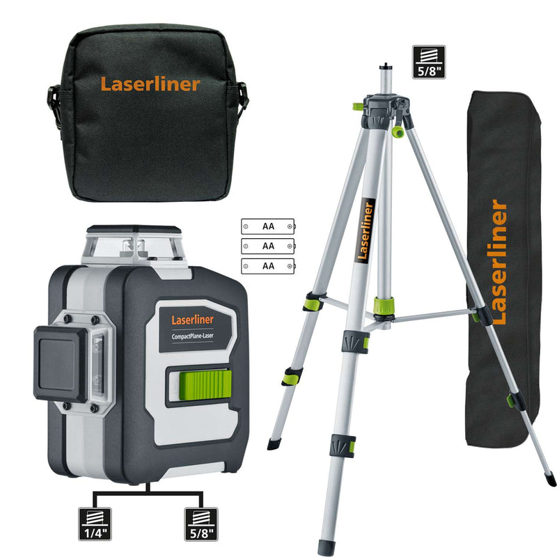 LASERLINER Krydslaser CompactPlane 3G Pro "SÆT"