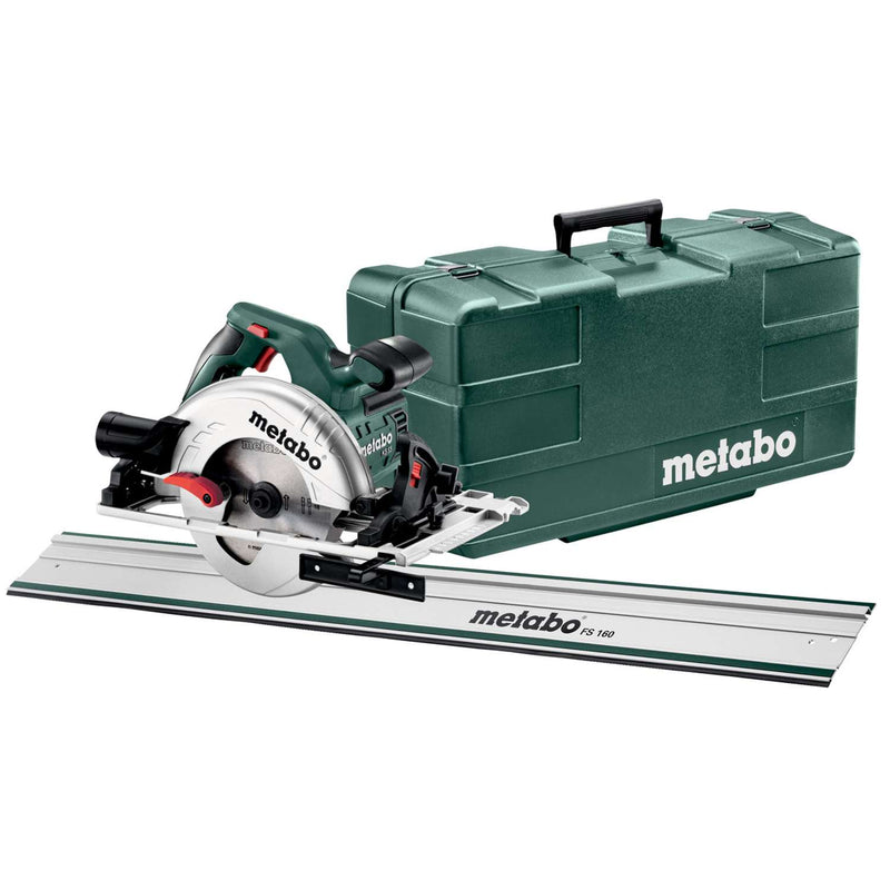 METABO håndrundsav med skinne KS 55 FS SET