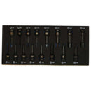 BATO Værktøjsvogn 10 skuffer 539 dele.