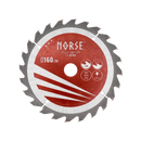 NORSE Rundsavsklinge Carpenter 160×2,2×20mm Z24