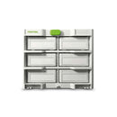 FESTOOL Systainer³-rack SYS3-RK/6 M 337-Set