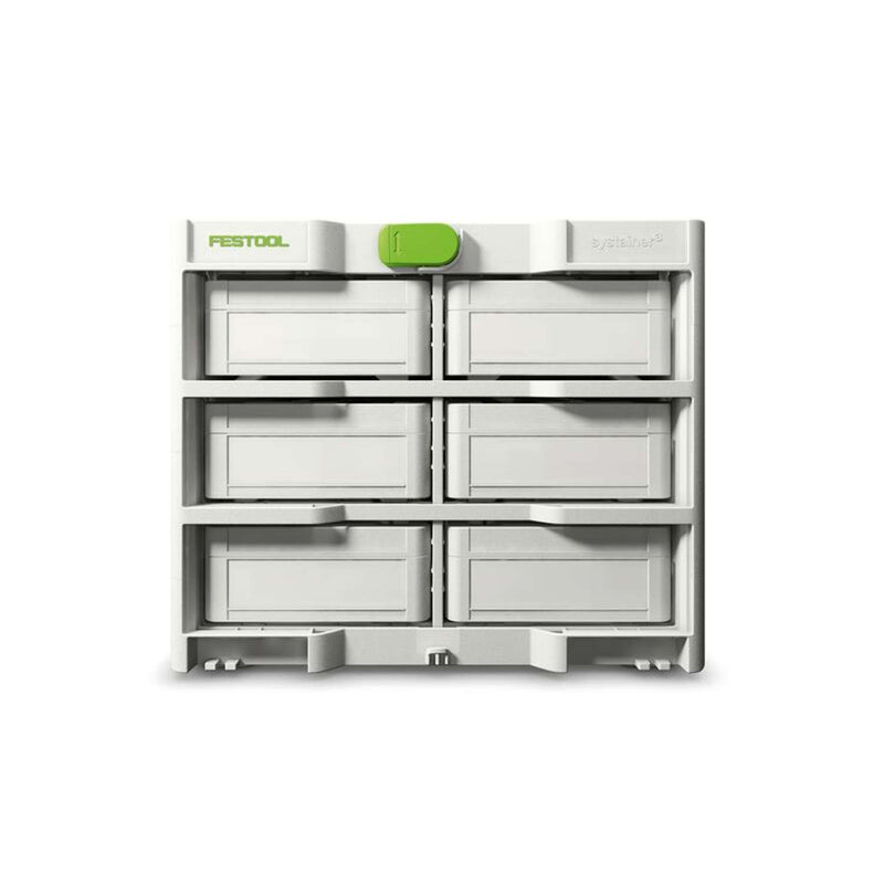 FESTOOL Systainer³-rack SYS3-RK/6 M 337-Set