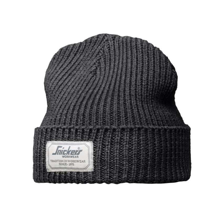 SNICKERS Beanie AllroundWork Fisker 9023 One size mørk gråmeleret