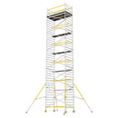 W.steps Rullestillads 1400 pk. 10,2m - 1 basispakke høj + 4 tilbygningspakker WRT 1400-10,2