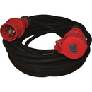 BLUE ELECTRIC kabelsæt CEE 400V 16A 10m fasevender 5x1,5mm2