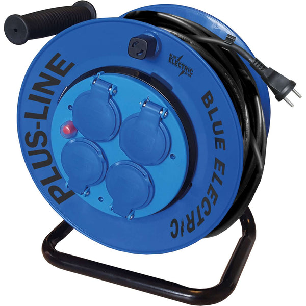 BLUE ELECTRIC kabeltromle 25m +Plus-Line