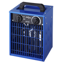 BLUE ELECTRIC varmeblæser 2kW 230V