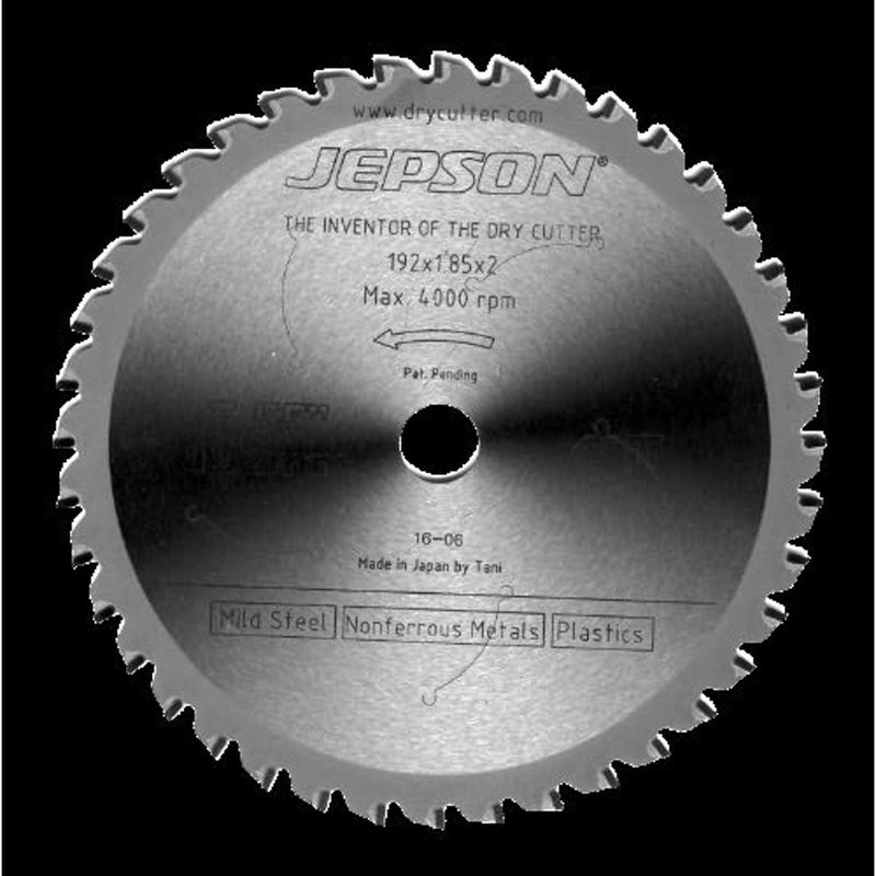 JEPSON HM-Klinge 230mmx48Tx25,4mm hul alment brug