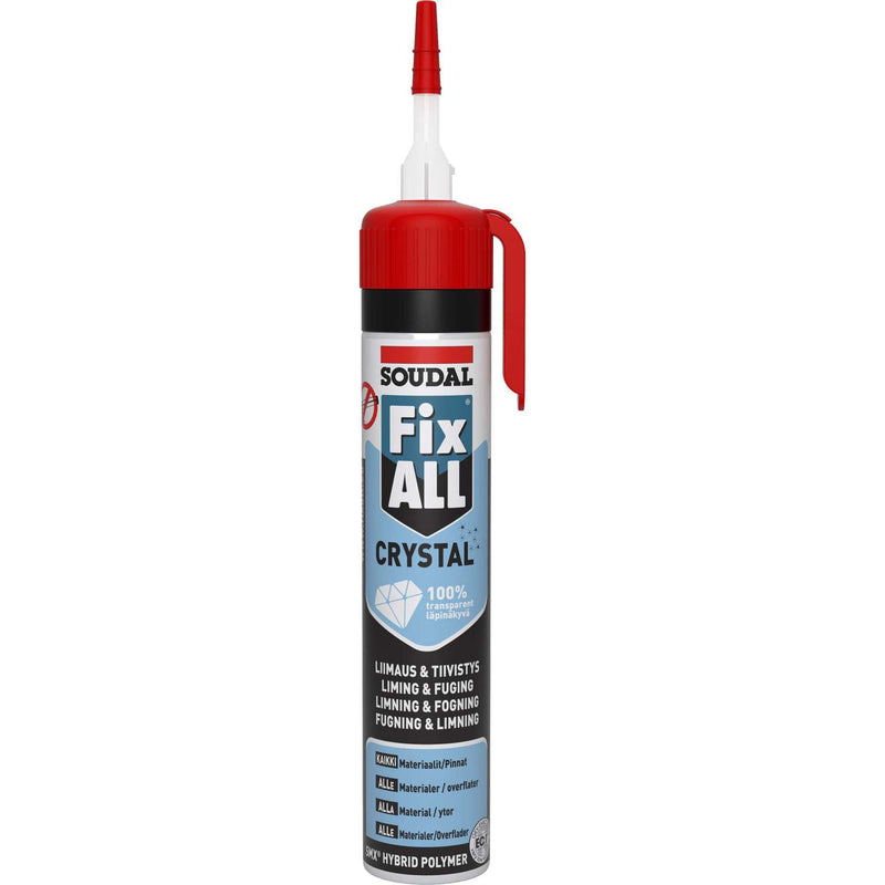 SOUDAL Lim/fugemasse FIX ALL Presspack Crystal 200 ml