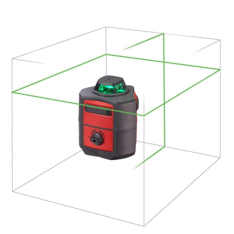 HULTAFORS Krydslaser 360° Grøn diode H360G