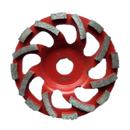 Diatech Diamantslibekop spiral 125mm HÅRD