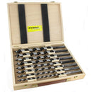 FAMAG Træsnegleborsæt 8 dele 320/255mm. Ø 10, 12, 14, 16, 18, 20, 22, 24mm 1410