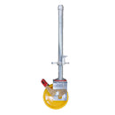 CUSTERS Hjul 20 cm gummi justerbar
