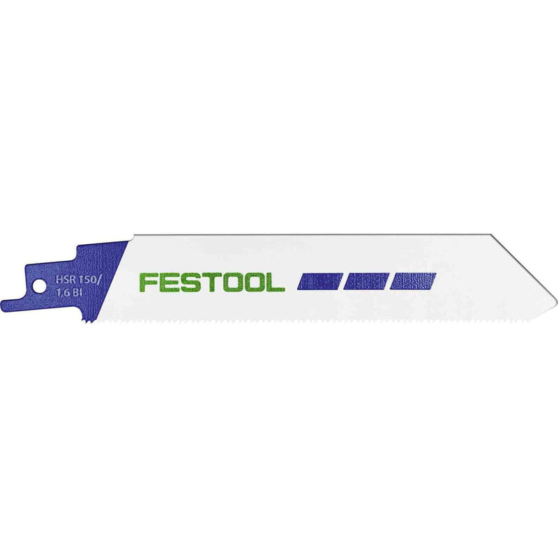 FESTOOL Bajonetsavklinge HSR 150/1,6 BI/5 METAL STEEL/STAINLESS STEEL